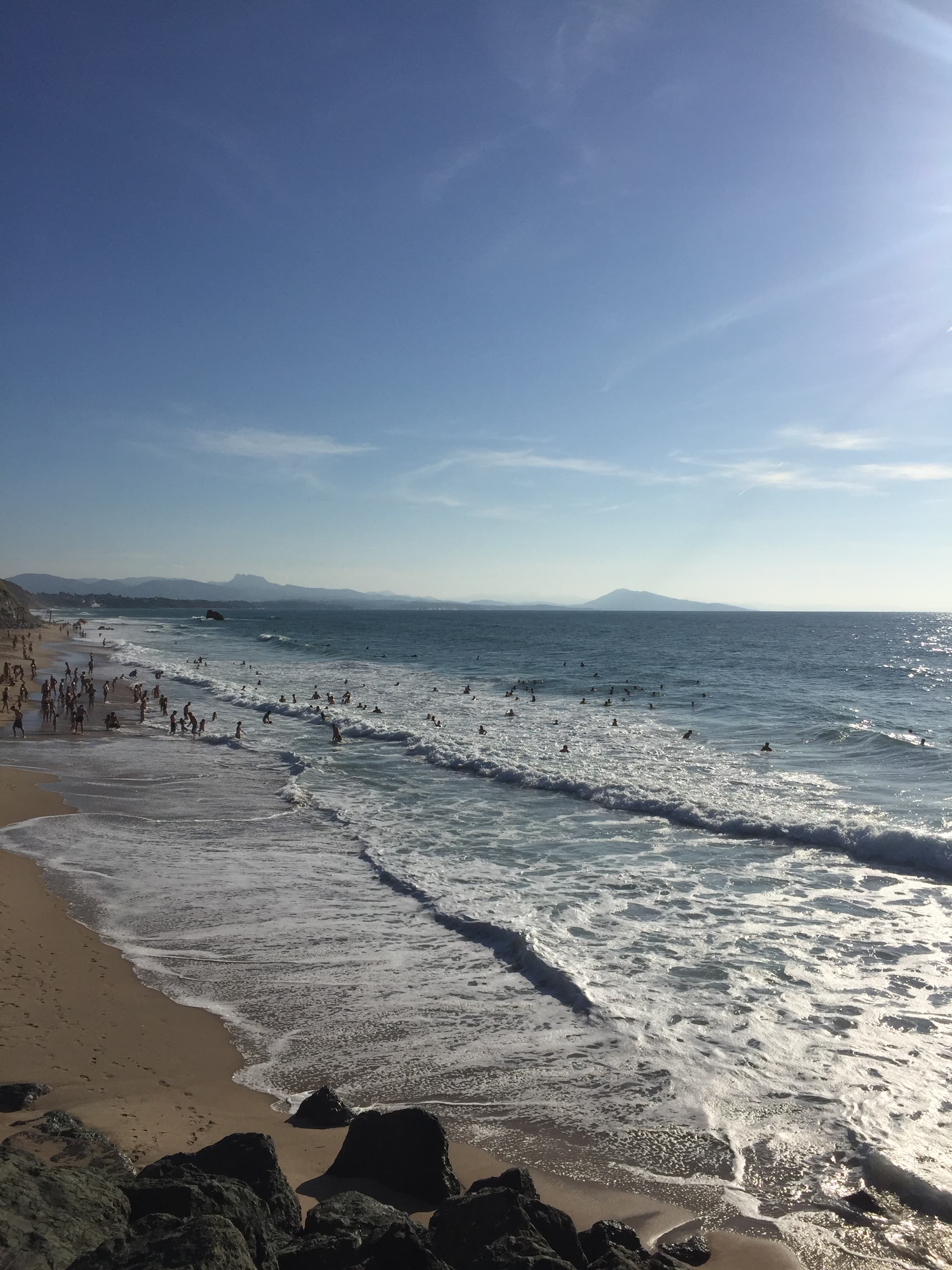 Biarritz côte des basques