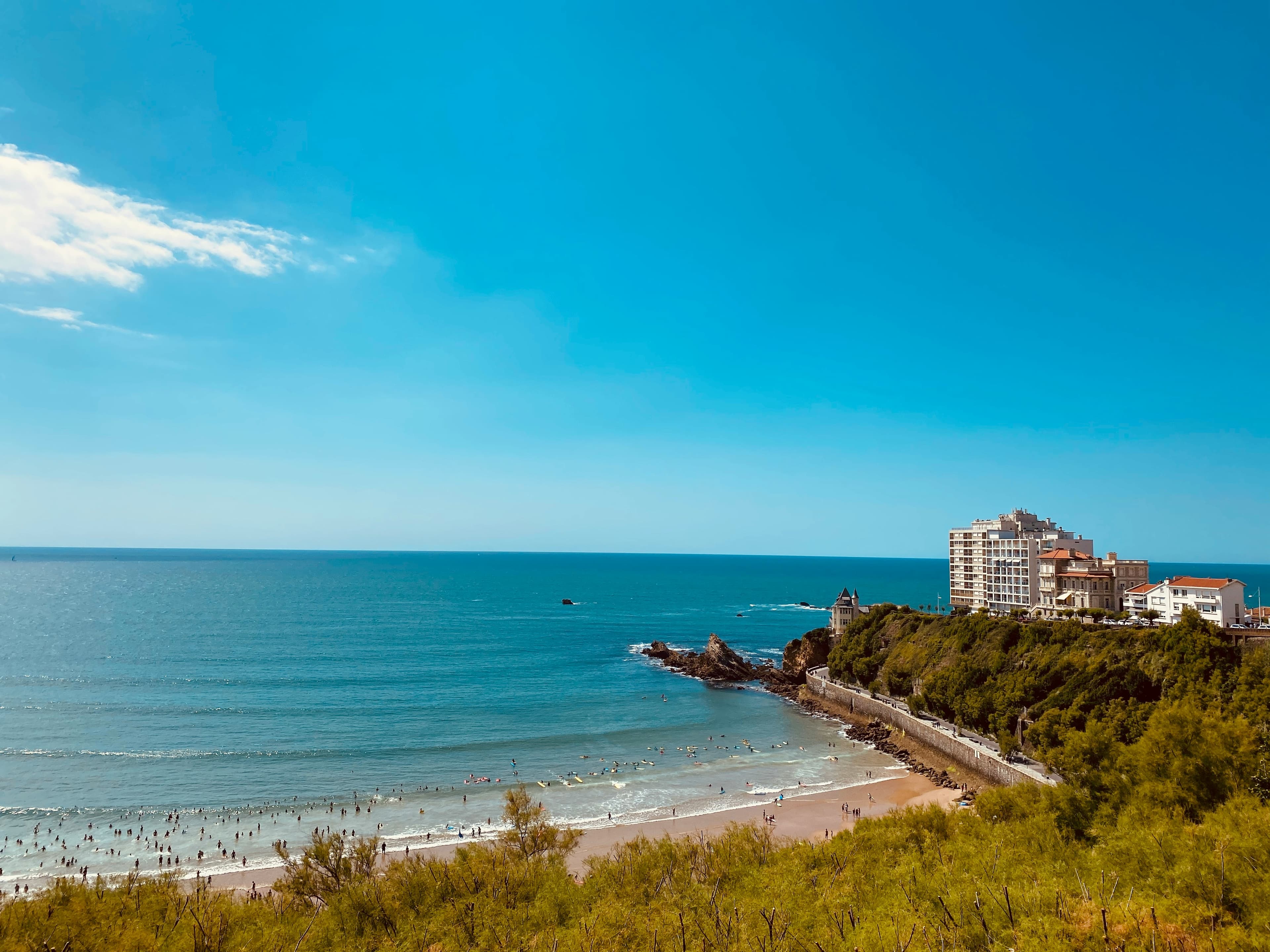 Biarritz côte des basques