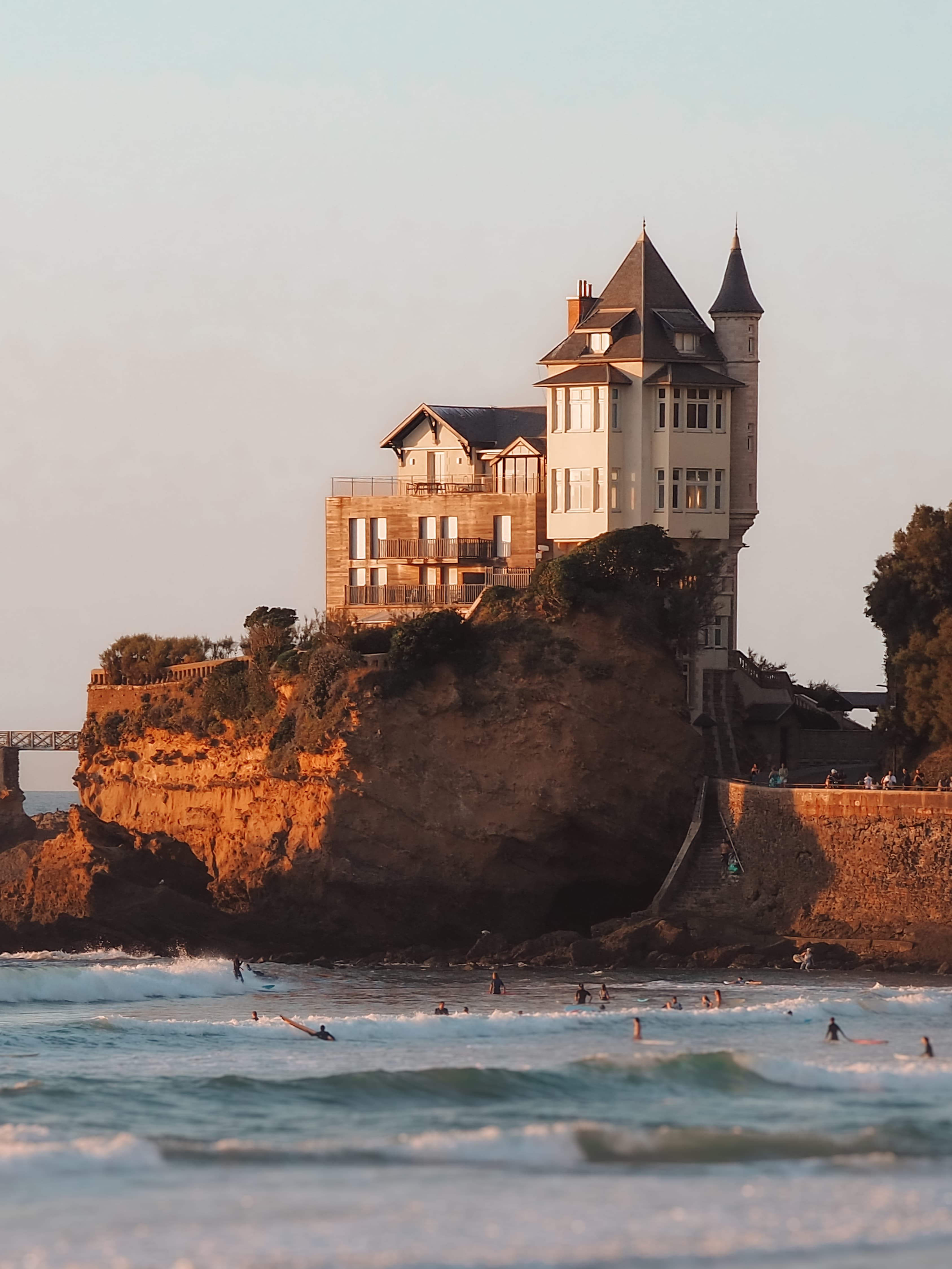 Biarritz côte des basques